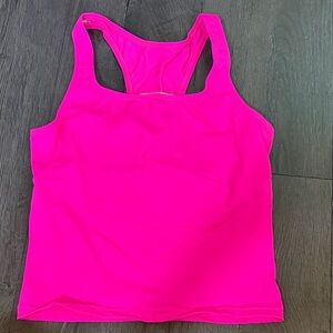Weissman Hot Pink Tank top Dance athletic size adult small